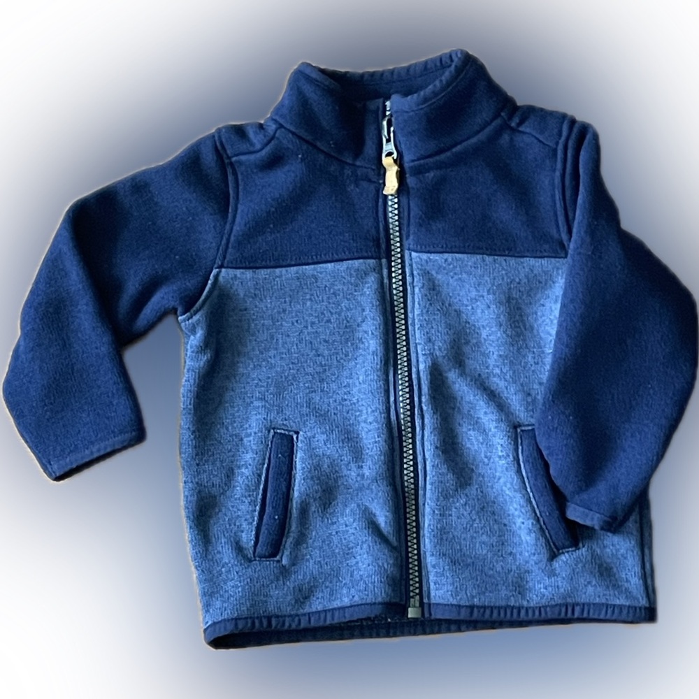Carter’s blue sweater jacket 12M